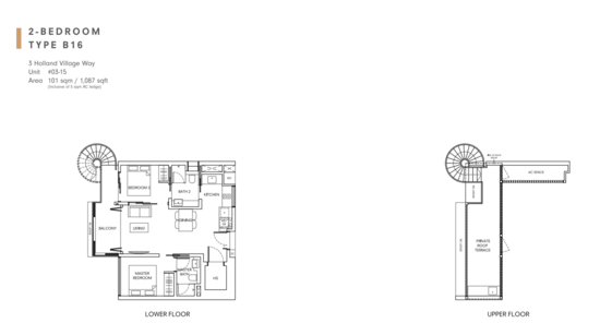 One Holland Village Residences - Floor Plan