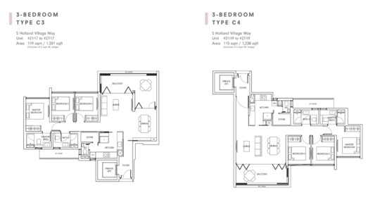 One Holland Village Residences - Floor Plan