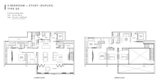 One Holland Village Residences - Floor Plan