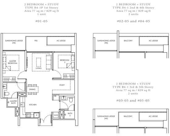 Peak Residence - Floor Plan