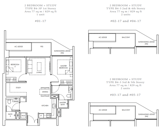 Peak Residence - Floor Plan