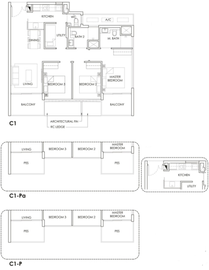 Phoenix Residences - Floor Plan
