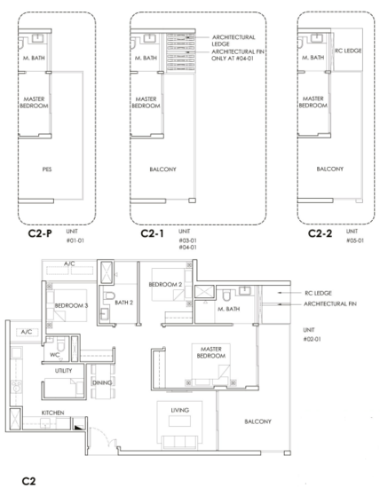 Phoenix Residences - Floor Plan