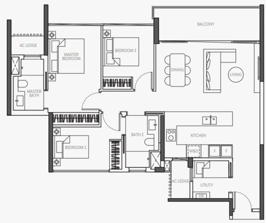 The Atelier - Floor Plan