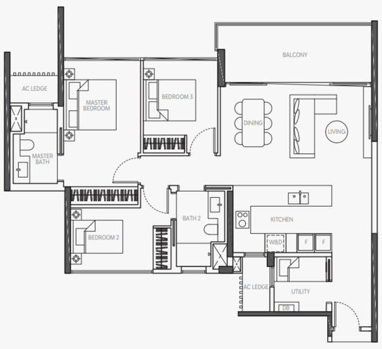 The Atelier - Floor Plan
