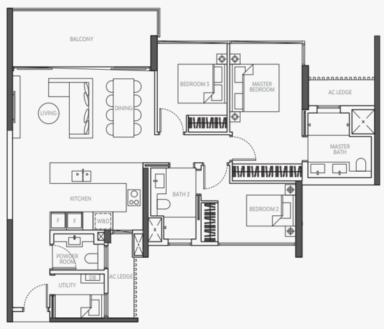 The Atelier - Floor Plan