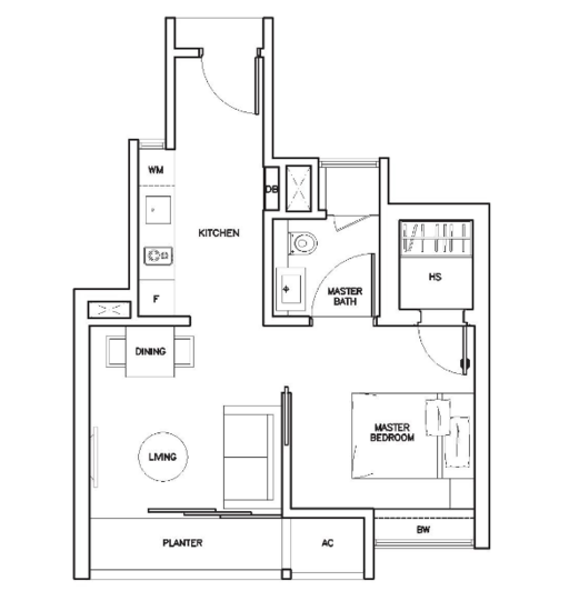 The Sorrento - Floor Plan