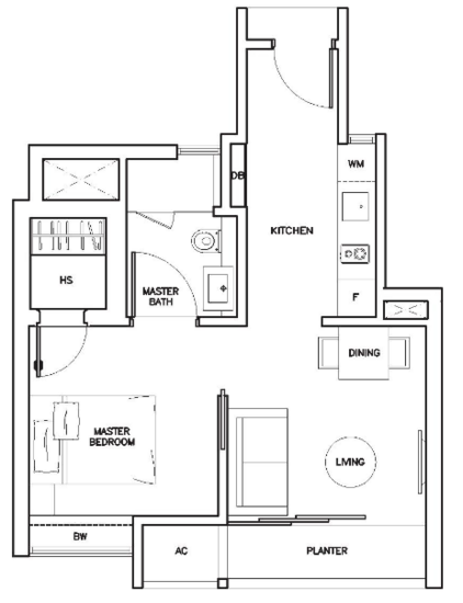 The Sorrento - Floor Plan