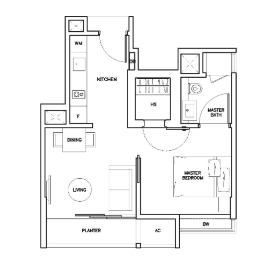 The Sorrento - Floor Plan