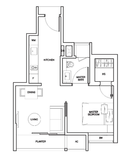 The Sorrento - Floor Plan