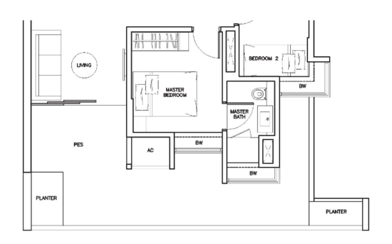 The Sorrento - Floor Plan