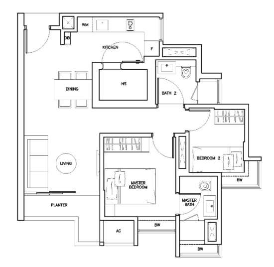 The Sorrento - Floor Plan