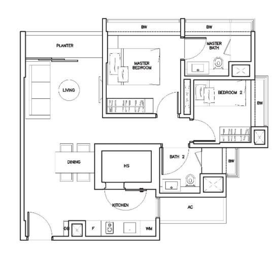 The Sorrento - Floor Plan