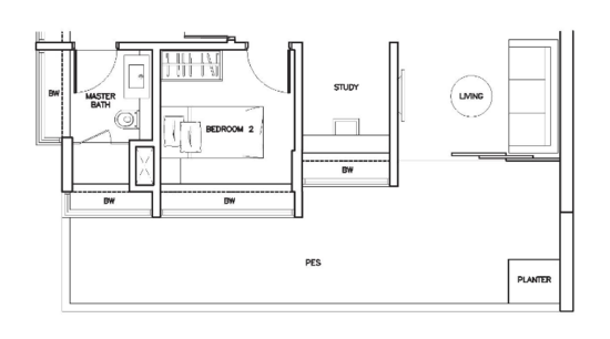 The Sorrento - Floor Plan
