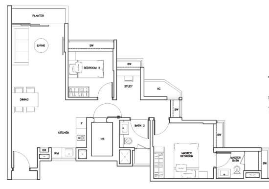 The Sorrento - Floor Plan