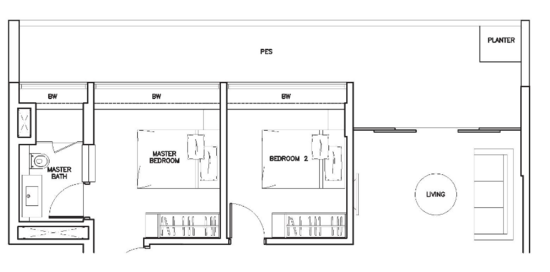 The Sorrento - Floor Plan