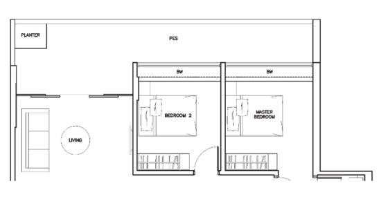 The Sorrento - Floor Plan