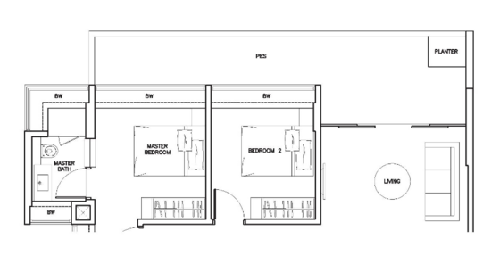 The Sorrento - Floor Plan