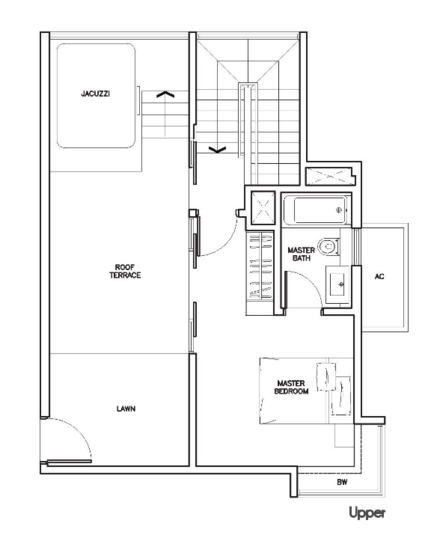 The Sorrento - Floor Plan