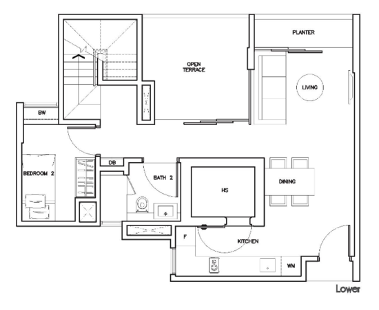 The Sorrento - Floor Plan