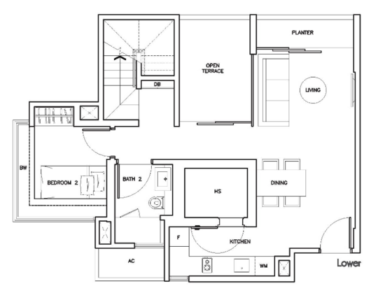 The Sorrento - Floor Plan