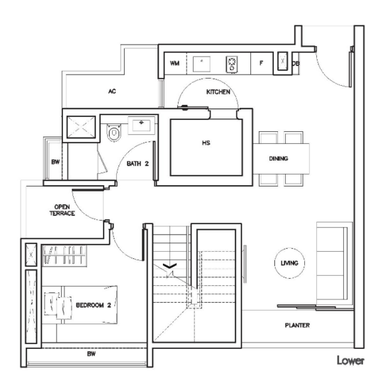 The Sorrento - Floor Plan