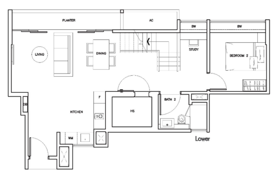 The Sorrento - Floor Plan