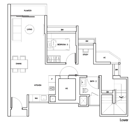 The Sorrento - Floor Plan