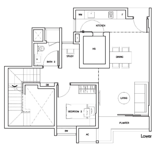 The Sorrento - Floor Plan