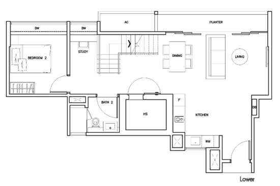 The Sorrento - Floor Plan