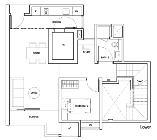 The Sorrento - Floor Plan