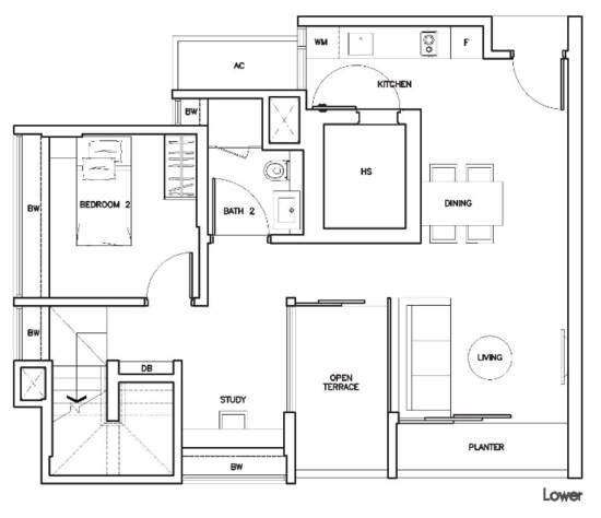 The Sorrento - Floor Plan