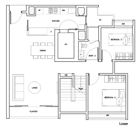The Sorrento - Floor Plan