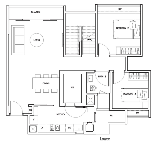 The Sorrento - Floor Plan