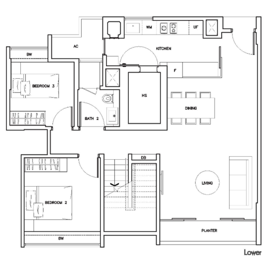 The Sorrento - Floor Plan
