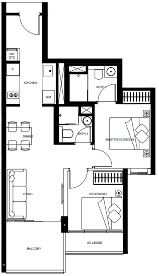 The LINQ @ Beauty World - Floor Plan
