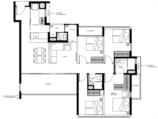 The LINQ @ Beauty World - Floor Plan