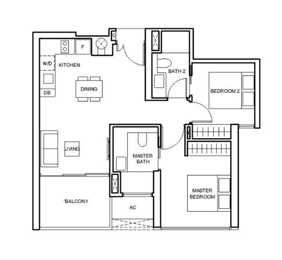 Commonwealth Towers - Floor Plan