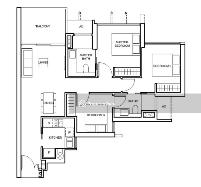 For Rent Commonwealth Towers