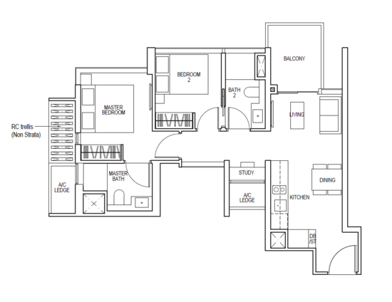 Sky Everton - Floor Plan
