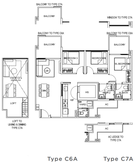 Uptown @ Farrer - Floor Plan