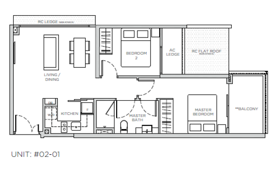 Sea Pavilion Residences - Floor Plan