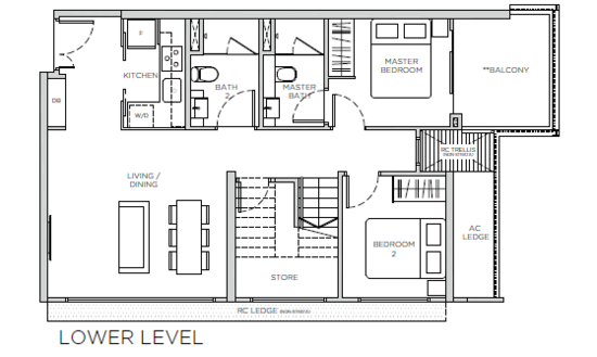 Sea Pavilion Residences - Floor Plan