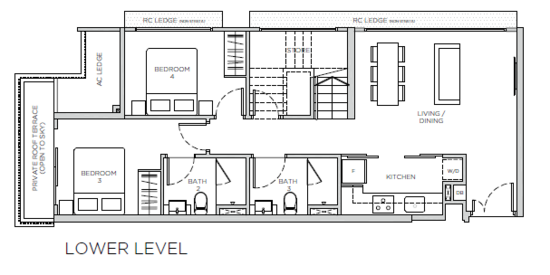 Sea Pavilion Residences - Floor Plan