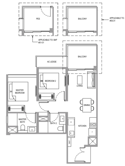 Verdale - Floor Plan