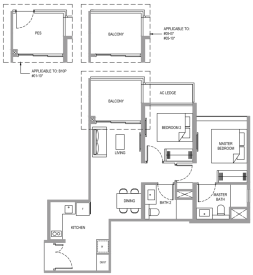 Verdale - Floor Plan