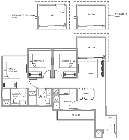 Verdale - Floor Plan