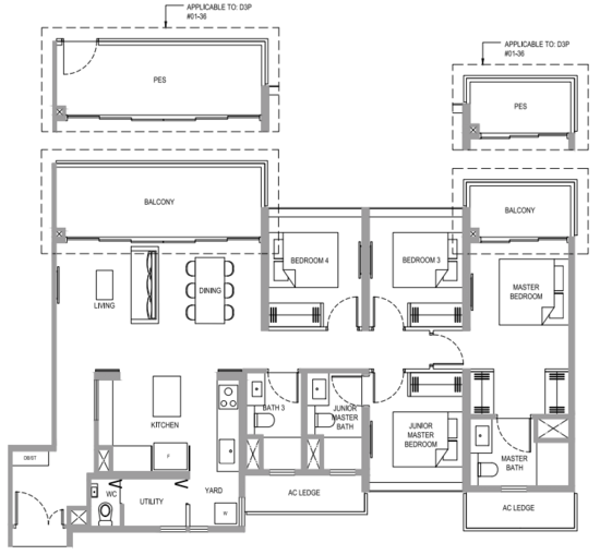 Verdale - Floor Plan