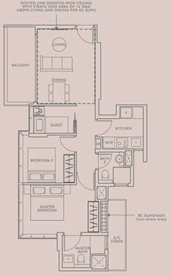 Wilshire Residences - Floor Plan