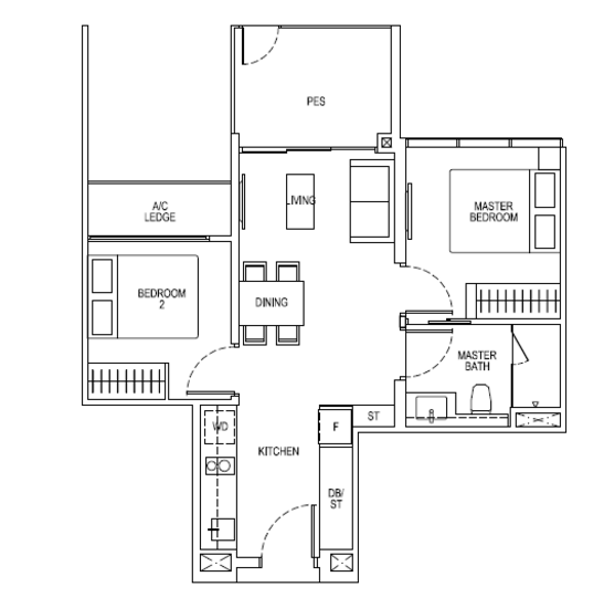 The Tapestry - Floor Plan